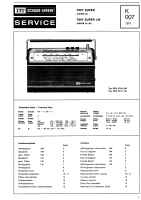 ITT Tiny-super-sm - Manual 